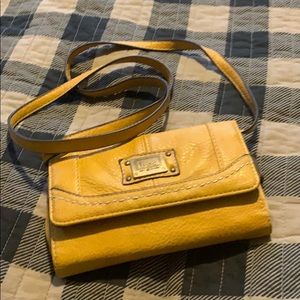 Bern concept Yellow Wallet Small Crossbody Purse